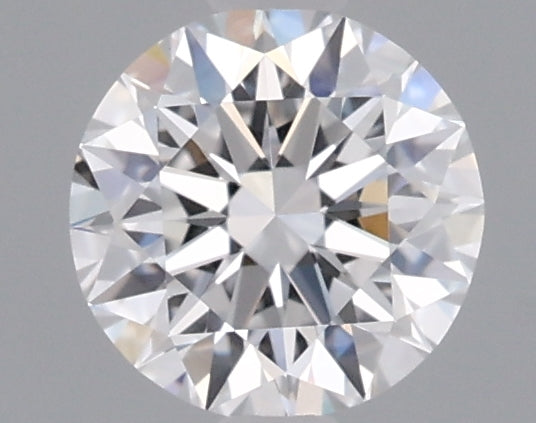 0.55 Carat Round Shaped, Ideal Cut, D Color, VVS2 Clarity, IGI Certified Lab Grown Diamond
