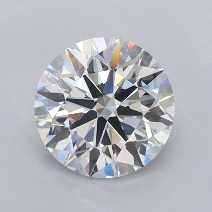 0.95 Carat Round Shaped, Ideal Cut, D Color, VVS2 Clarity, IGI Certified Lab Grown Diamond