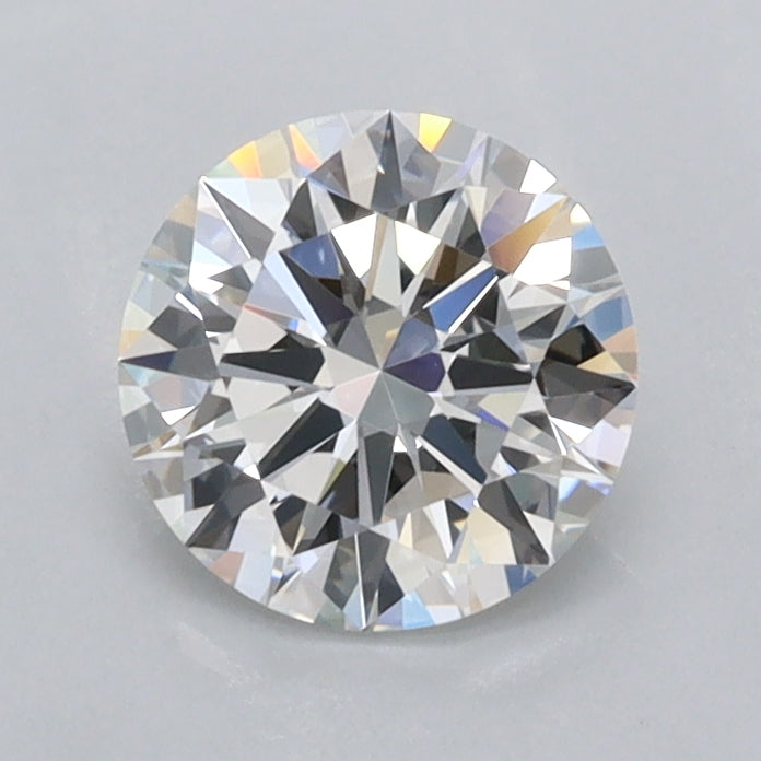 0.98 Carat Round Shaped, Ideal Cut, D Color, VVS2 Clarity, IGI Certified Lab Grown Diamond