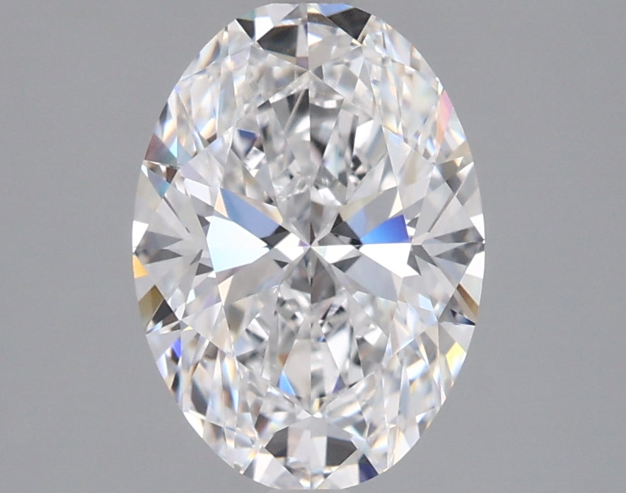2.28 Carat Oval Shaped, Ideal Cut, D Color, VVS1 Clarity, IGI Certified Lab Grown Diamond