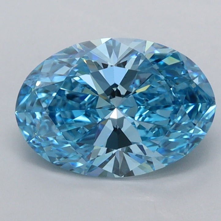 1.29 Carat Oval Shaped, Ideal Cut, VVS1 Clarity, IGI Certified Lab Grown Diamond