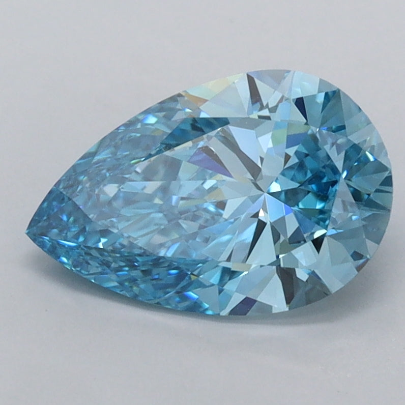 1.49 Carat Pear Shaped, Ideal Cut, VVS1 Clarity, IGI Certified Lab Grown Diamond