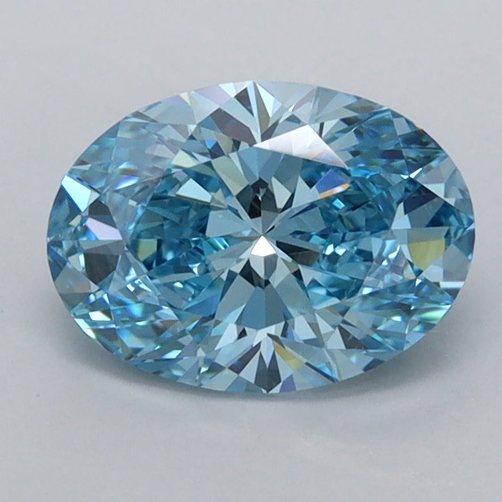 1.24 Carat Oval Shaped, Ideal Cut, VVS1 Clarity, IGI Certified Lab Grown Diamond
