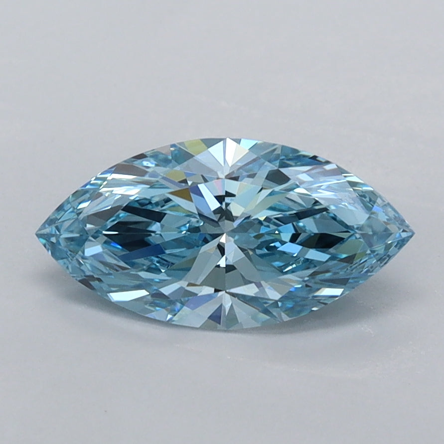 0.99 Carat Marquise Shaped, Ideal Cut, VVS2 Clarity, IGI Certified Lab Grown Diamond