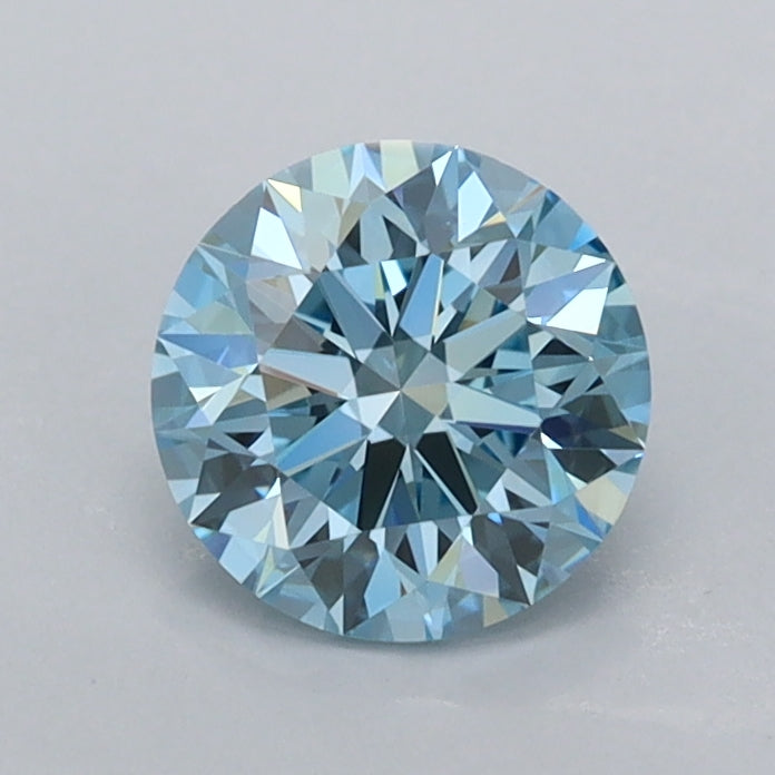 0.89 Carat Round Shaped, Excellent Cut, VVS1 Clarity, IGI Certified Lab Grown Diamond