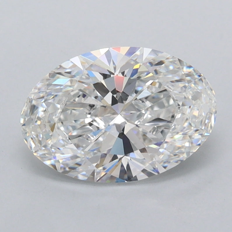 1.41 Carat Oval Shaped, Ideal Cut, D Color, FL Clarity, IGI Certified Lab Grown Diamond