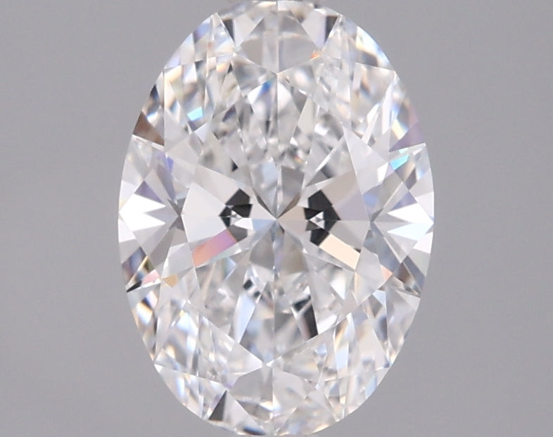 1.43 Carat Oval Shaped, Ideal Cut, D Color, VVS1 Clarity, IGI Certified Lab Grown Diamond