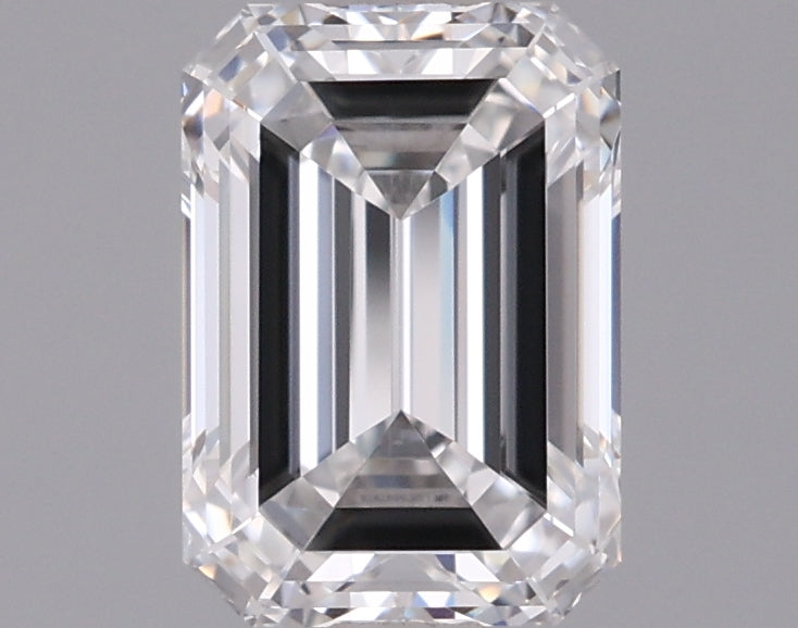 1.48 Carat Emerald Shaped, Ideal Cut, D Color, VVS1 Clarity, IGI Certified Lab Grown Diamond