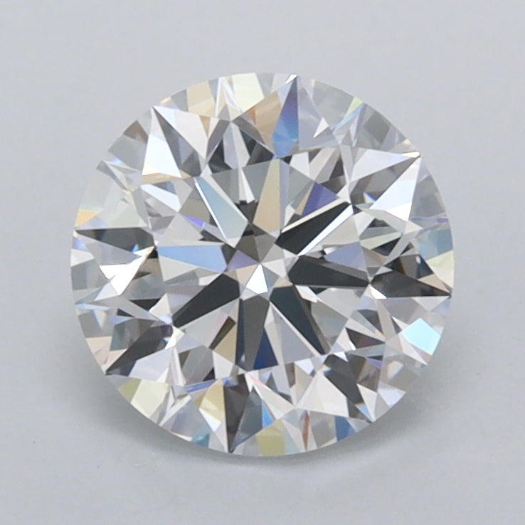 1.51 Carat Round Shaped, Ideal Cut, E Color, FL Clarity, IGI Certified Lab Grown Diamond