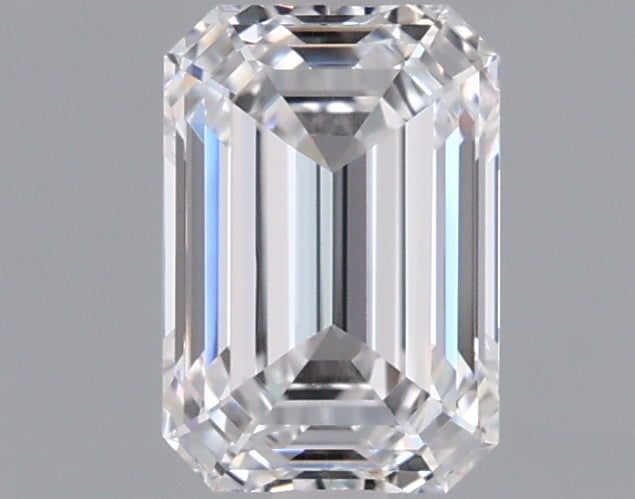 0.92 Carat Emerald Shaped, Ideal Cut, D Color, VVS1 Clarity, IGI Certified Lab Grown Diamond