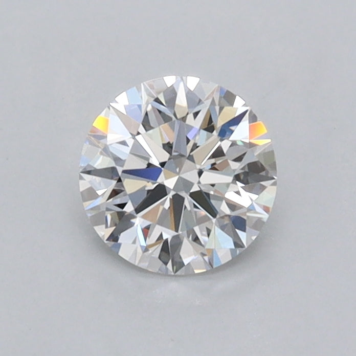 0.55 Carat Round Shaped, Ideal Cut, D Color, VVS1 Clarity, IGI Certified Lab Grown Diamond