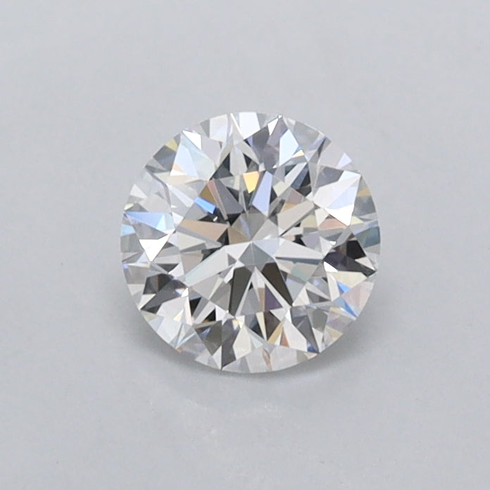0.49 Carat Round Shaped, Ideal Cut, D Color, VVS2 Clarity, IGI Certified Lab Grown Diamond