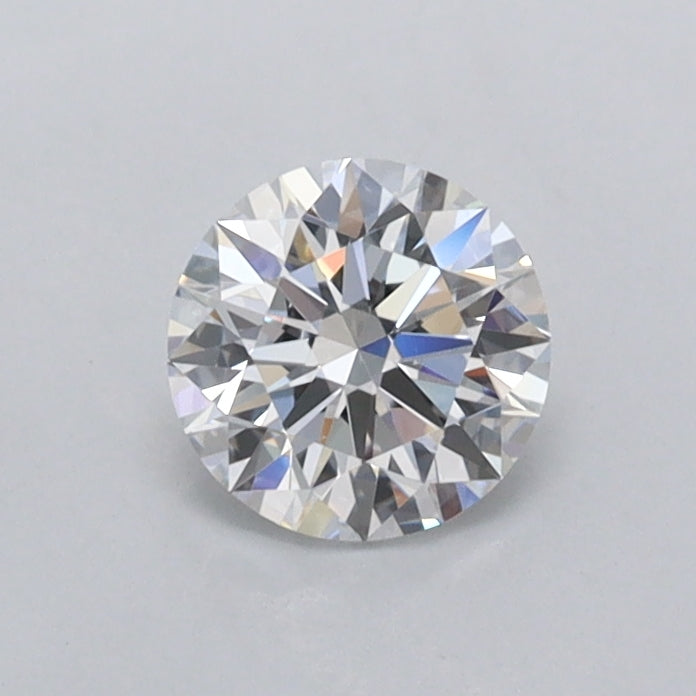 0.53 Carat Round Shaped, Ideal Cut, D Color, FL Clarity, IGI Certified Lab Grown Diamond