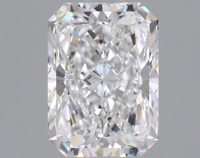 0.94 Carat Radiant Shaped, Ideal Cut, D Color, VVS1 Clarity, IGI Certified Lab Grown Diamond