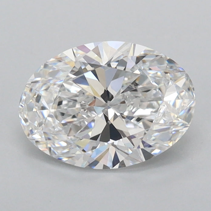 1.01 Carat Oval Shaped, Ideal Cut, D Color, FL Clarity, IGI Certified Lab Grown Diamond