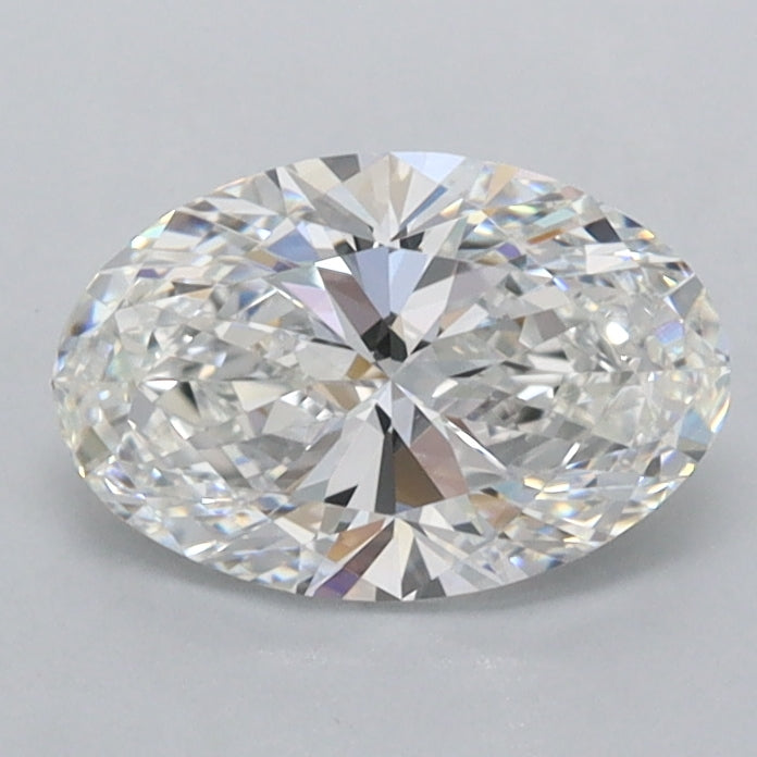 1.05 Carat Oval Shaped, Ideal Cut, E Color, FL Clarity, IGI Certified Lab Grown Diamond