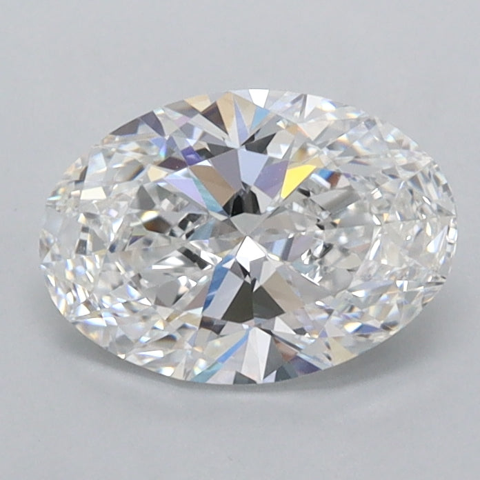 1.05 Carat Oval Shaped, Ideal Cut, D Color, FL Clarity, IGI Certified Lab Grown Diamond