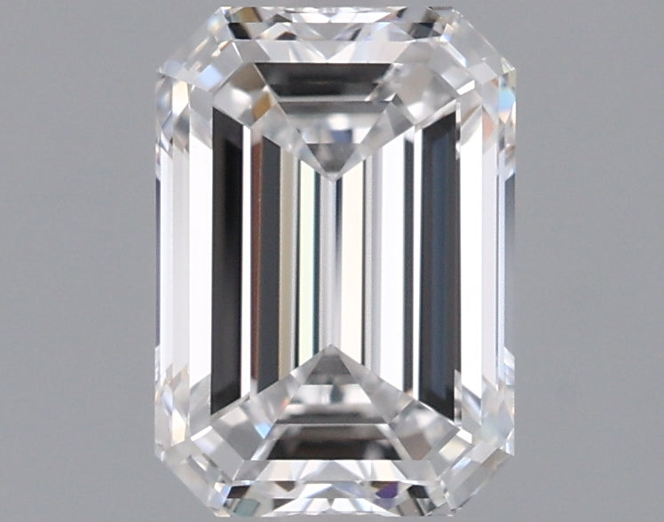 1.50 Carat Emerald Shaped, Excellent Cut, D Color, VVS1 Clarity, IGI Certified Lab Grown Diamond
