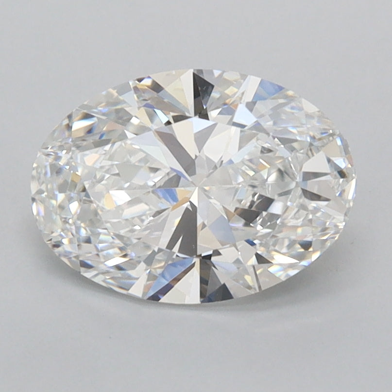 1.48 Carat Oval Shaped, Ideal Cut, D Color, IF Clarity, IGI Certified Lab Grown Diamond