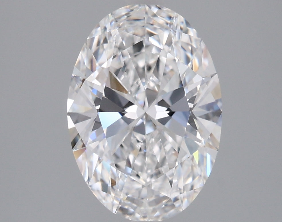 1.97 Carat Oval Shaped, Ideal Cut, D Color, VVS1 Clarity, IGI Certified Lab Grown Diamond