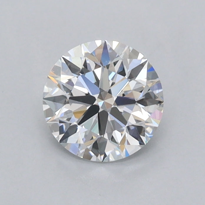 0.68 Carat Round Shaped, Excellent Cut, E Color, VVS2 Clarity, IGI Certified Lab Grown Diamond