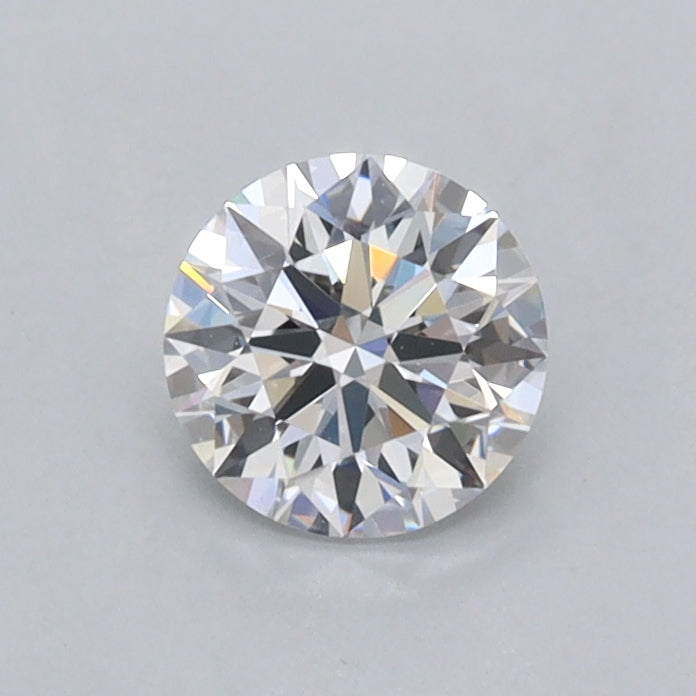 0.55 Carat Round Shaped, Excellent Cut, E Color, VVS1 Clarity, IGI Certified Lab Grown Diamond