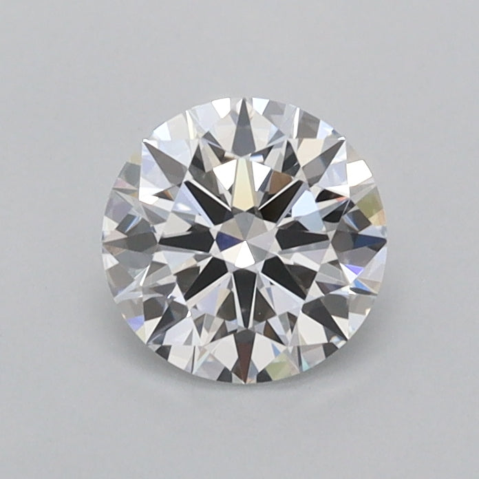 0.65 Carat Round Shaped, Ideal Cut, D Color, FL Clarity, IGI Certified Lab Grown Diamond