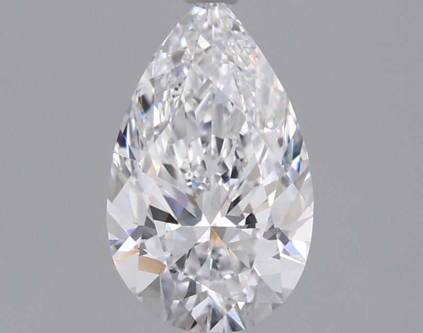 0.96 Carat Pear Shaped, Excellent Cut, D Color, VVS1 Clarity, IGI Certified Lab Grown Diamond