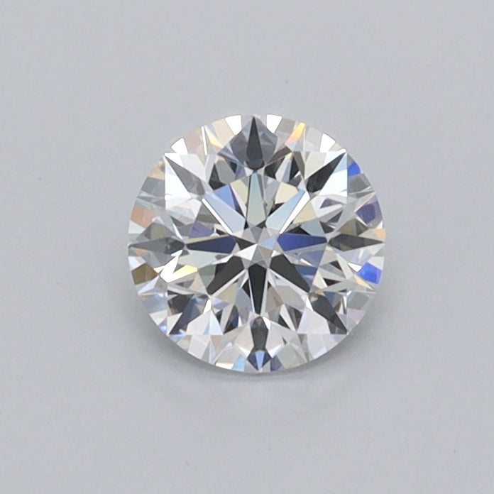 0.47 Carat Round Shaped, Excellent Cut, D Color, VVS2 Clarity, IGI Certified Lab Grown Diamond