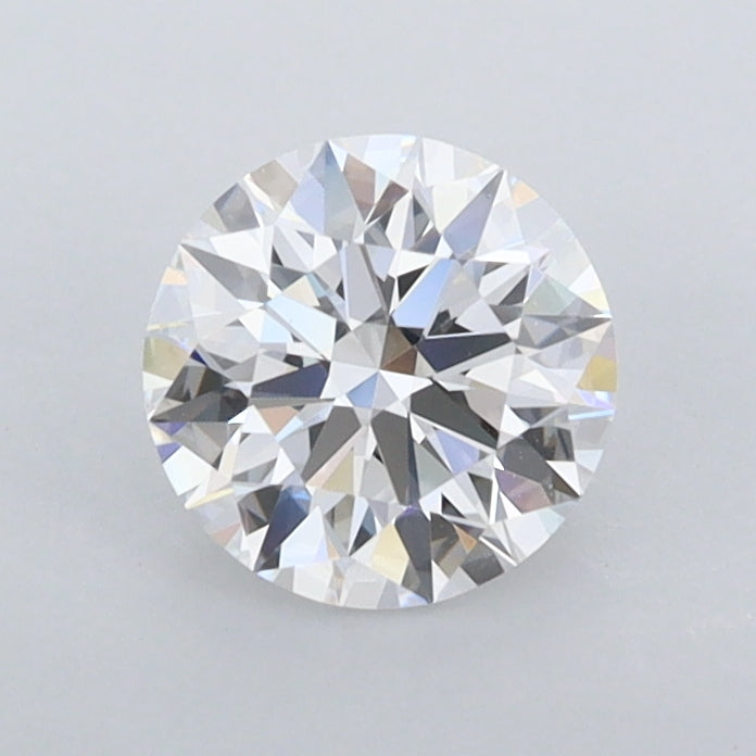 0.85 Carat Round Shaped, Ideal Cut, D Color, FL Clarity, IGI Certified Lab Grown Diamond
