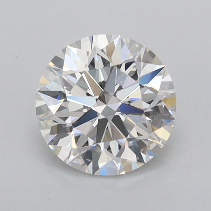 0.97 Carat Round Shaped, Ideal Cut, D Color, FL Clarity, IGI Certified Lab Grown Diamond