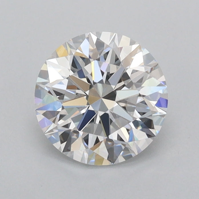 0.99 Carat Round Shaped, Ideal Cut, D Color, FL Clarity, IGI Certified Lab Grown Diamond