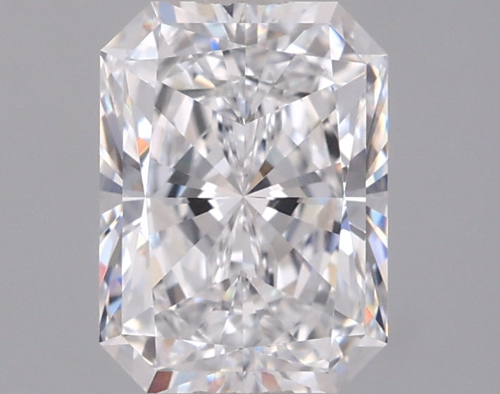 1.50 Carat Radiant Shaped, Ideal Cut, D Color, VVS1 Clarity, IGI Certified Lab Grown Diamond
