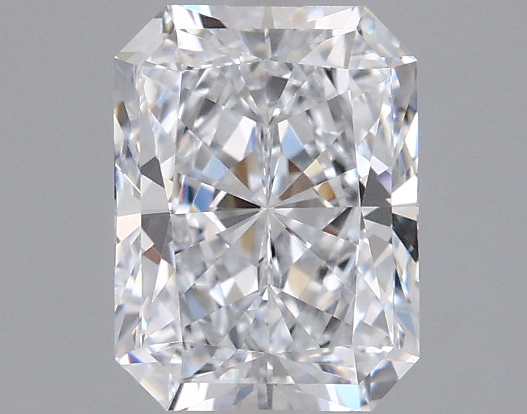 1.51 Carat Radiant Shaped, Ideal Cut, D Color, VVS1 Clarity, IGI Certified Lab Grown Diamond