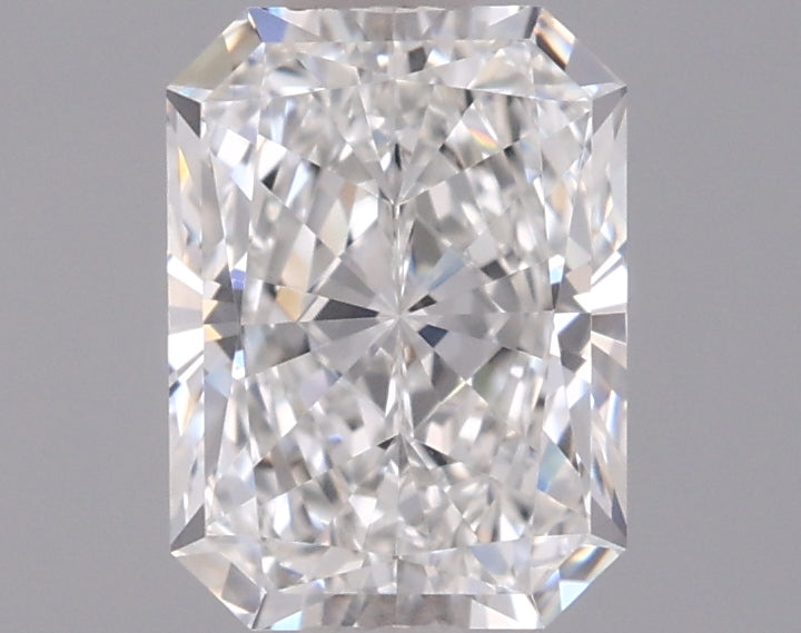 0.98 Carat Radiant Shaped, Ideal Cut, E Color, VVS1 Clarity, IGI Certified Lab Grown Diamond