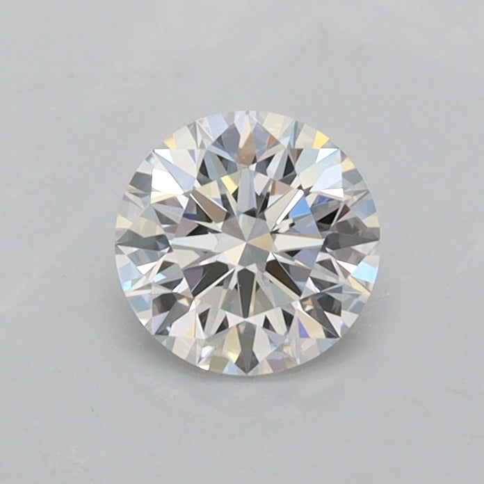 0.53 Carat Round Shaped, Ideal Cut, D Color, FL Clarity, IGI Certified Lab Grown Diamond