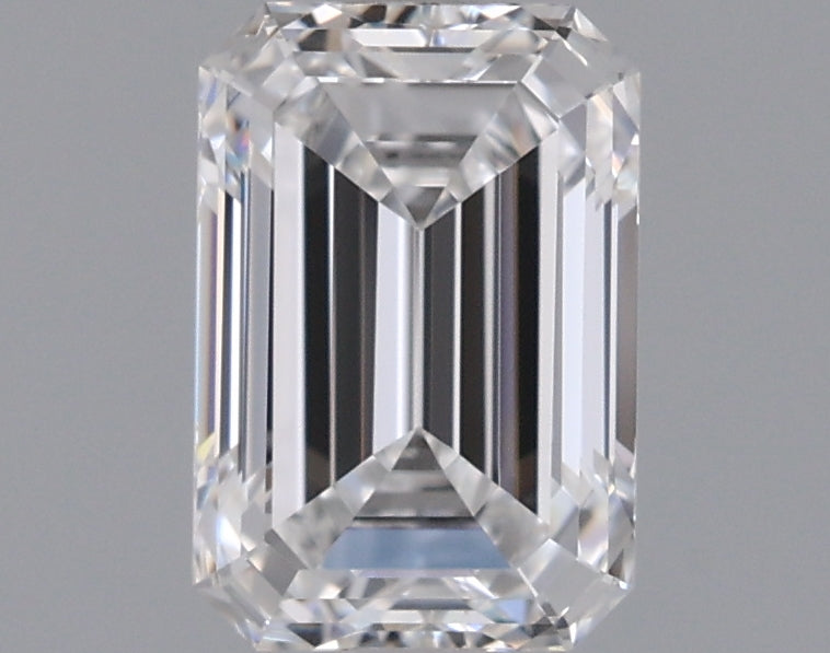 0.94 Carat Emerald Shaped, Ideal Cut, D Color, VVS1 Clarity, IGI Certified Lab Grown Diamond