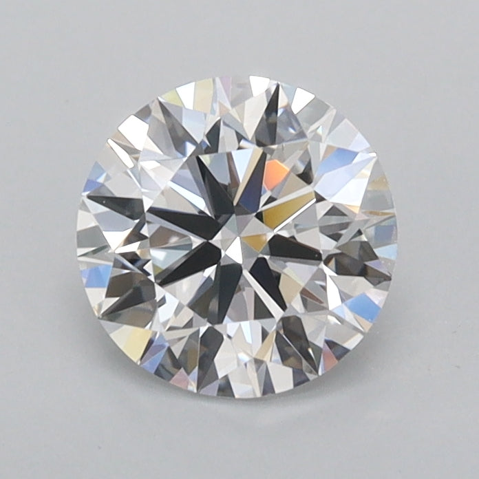 0.95 Carat Round Shaped, Ideal Cut, D Color, FL Clarity, IGI Certified Lab Grown Diamond