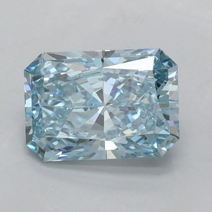 0.95 Carat Radiant Shaped, Ideal Cut, VVS1 Clarity, IGI Certified Lab Grown Diamond