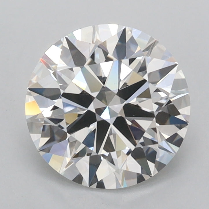 1.70 Carat Round Shaped, Ideal Cut, D Color, FL Clarity, IGI Certified Lab Grown Diamond