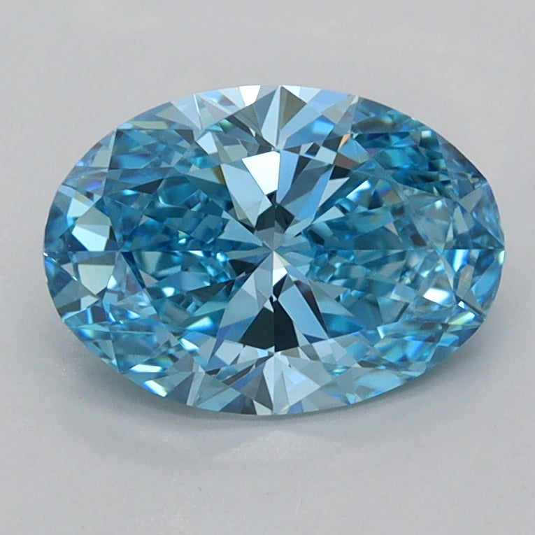 1.44 Carat Oval Shaped, Ideal Cut, VVS1 Clarity, IGI Certified Lab Grown Diamond