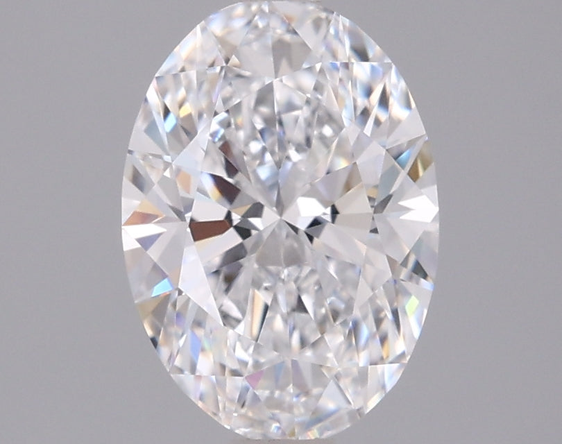 1.47 Carat Oval Shaped, Ideal Cut, D Color, VVS1 Clarity, IGI Certified Lab Grown Diamond