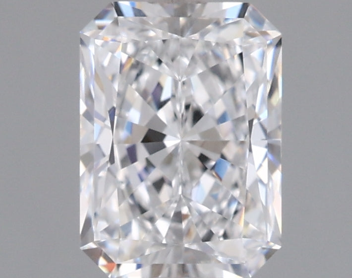 1.38 Carat Radiant Shaped, Ideal Cut, D Color, VVS1 Clarity, IGI Certified Lab Grown Diamond