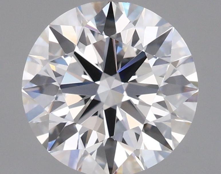 1.96 Carat Round Shaped, Ideal Cut, D Color, VVS1 Clarity, IGI Certified Lab Grown Diamond