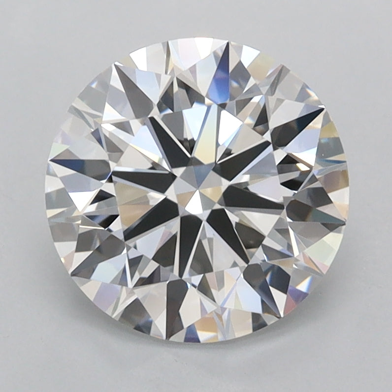 2.20 Carat Round Shaped, Ideal Cut, D Color, FL Clarity, IGI Certified Lab Grown Diamond