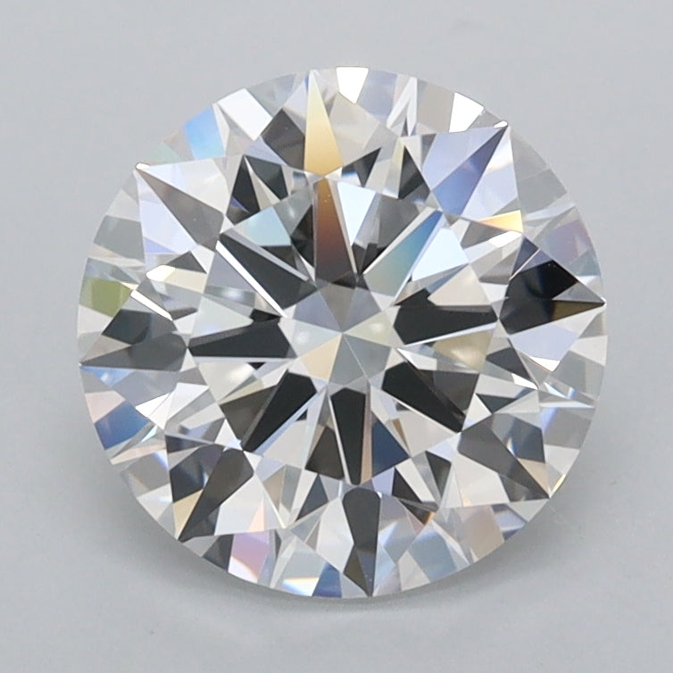 1.93 Carat Round Shaped, Ideal Cut, D Color, FL Clarity, IGI Certified Lab Grown Diamond