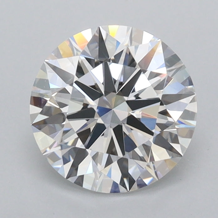 1.42 Carat Round Shaped, Ideal Cut, D Color, FL Clarity, IGI Certified Lab Grown Diamond