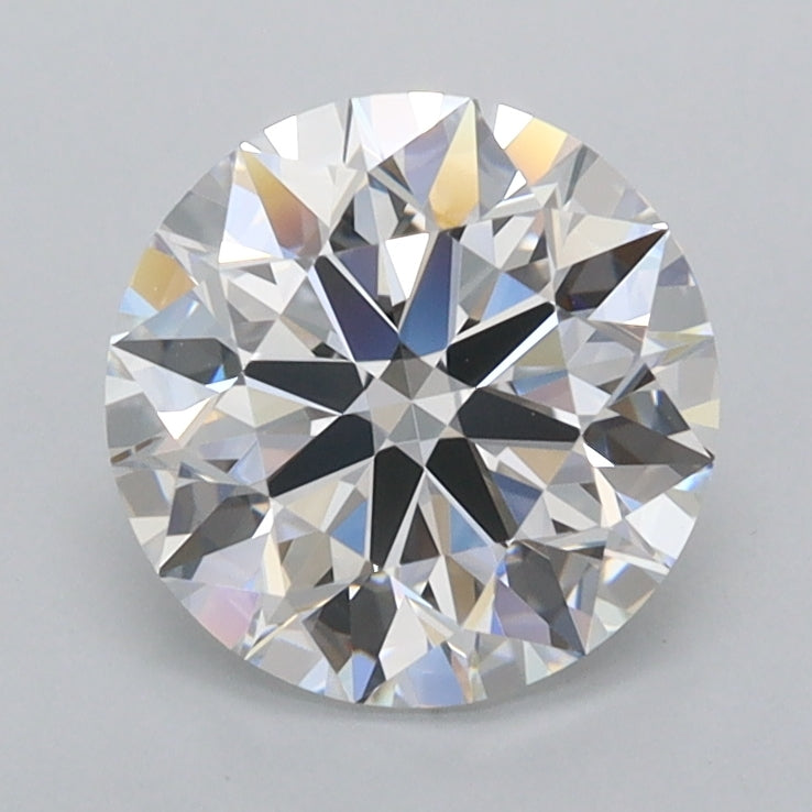 1.68 Carat Round Shaped, Ideal Cut, D Color, FL Clarity, IGI Certified Lab Grown Diamond