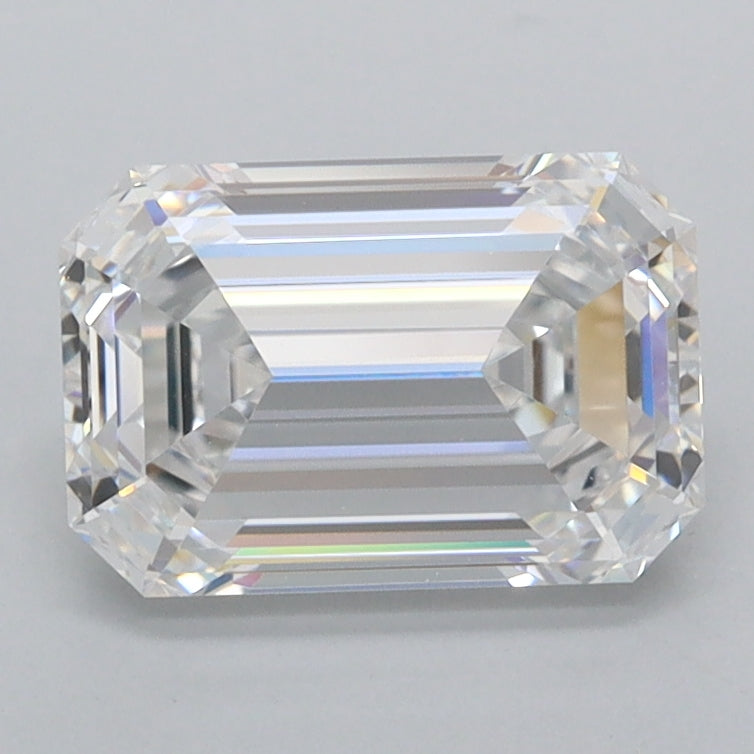 2.04 Carat Emerald Shaped, Ideal Cut, D Color, FL Clarity, IGI Certified Lab Grown Diamond