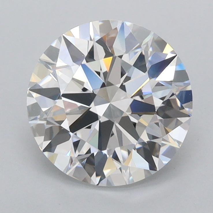 1.78 Carat Round Shaped, Ideal Cut, D Color, FL Clarity, IGI Certified Lab Grown Diamond